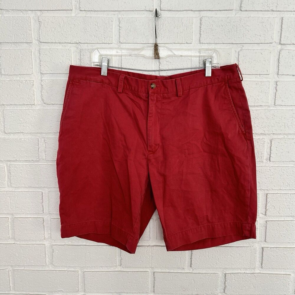 Polo Ralph Lauren Shorts Mens 38 Pink Salmon Classic Preppy